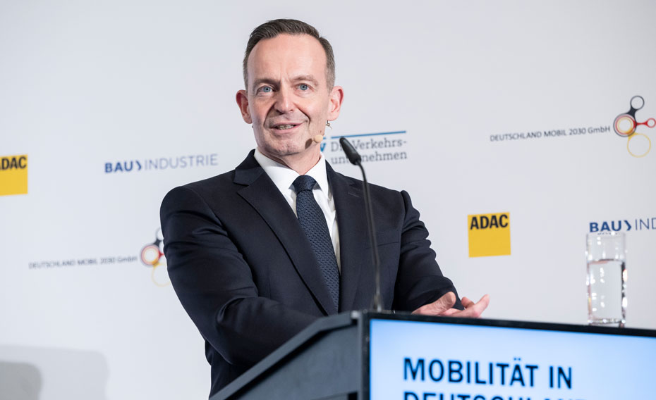 Bundesverkehrsminister Volker Wissing beim F.A.Z.-Mobilitätsgipfel.